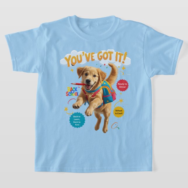 Du hast es! – Zurück zur Schulfreude T-Shirt (Ablage )