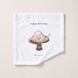 Du hast Geburtstag, Pilz Waschlappen