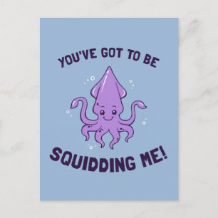 Du hast Got, mich zu quietschen Postkarte