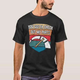 Du hast mein Auto-Mechanik-Auto-Auto Karo T-Shirt