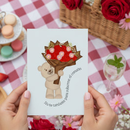 Du hast meine Corazon-Valentinskarte gestohlen Karte