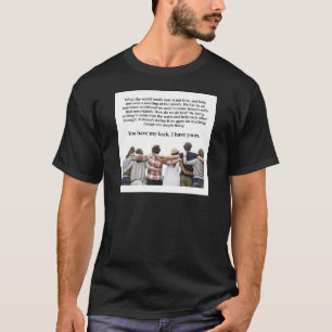 Du hast meinen Rücken, ich habe deinen T-Shirt