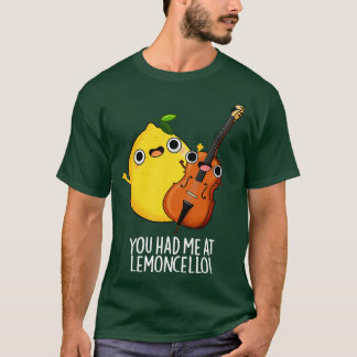 Du hast mich bei Lemoncello Funny Drink Pun 1 T-Shirt