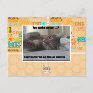 Du hast mich geweckt postkarte