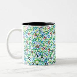 Du hast mich im Kreis laufen lassen Kaffeetasse Ka