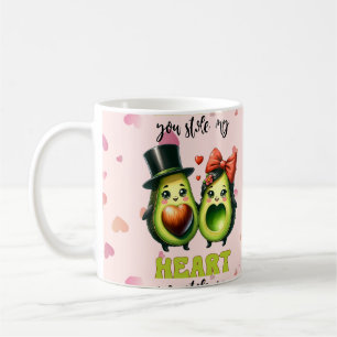 Du hast mir den Avocado-Valentinstag gestohlen Kaffeetasse