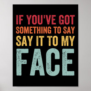 Du hast mir etwas Got, um es zu sagen, Kamala H Poster