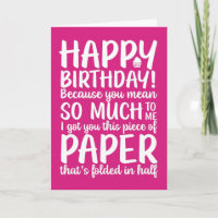 Du hast mir so viel zum sonnigen Geburtstag Gemein