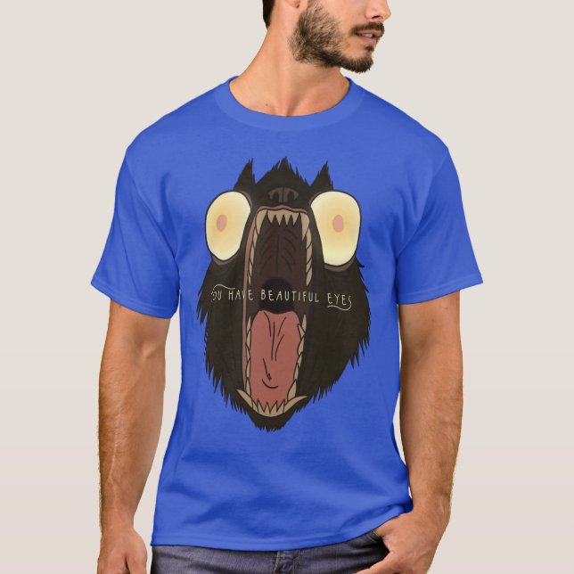 du hast schöne Augen T-Shirt (Vorderseite)