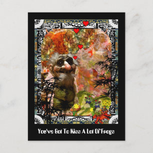 Du hast viele Frösche Got Postkarte