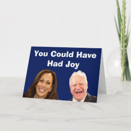 Du hättest Freude haben können Karte