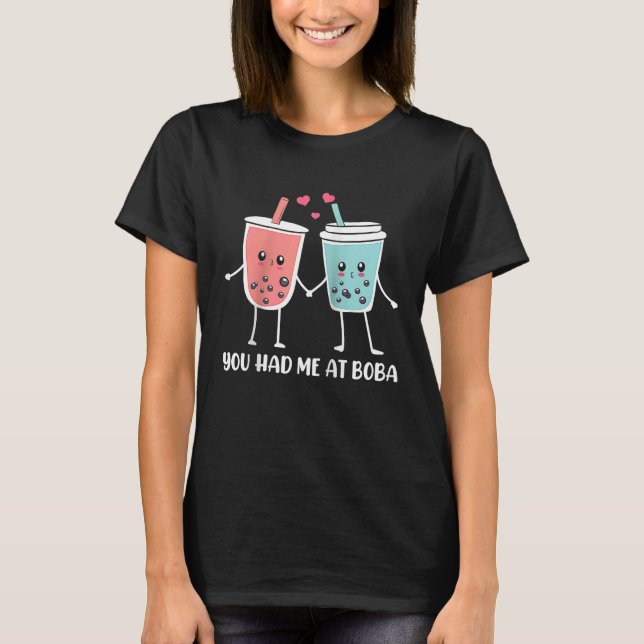 Du hattest mich bei BOBA Raglan T-Shirt (Vorderseite)