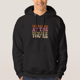 Du hattest mich bei der richtigen Anwendung von di Hoodie