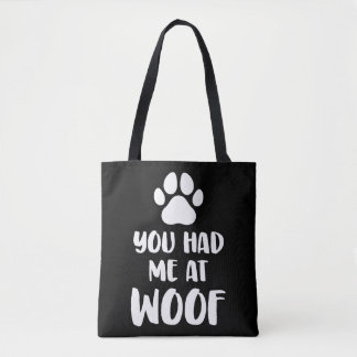 Du hattest mich bei einem Geschenk von Woof Hunden