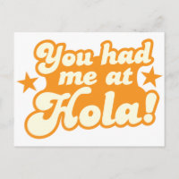 Du hattest mich bei HOLA Mexican Spanish Gruß Hall