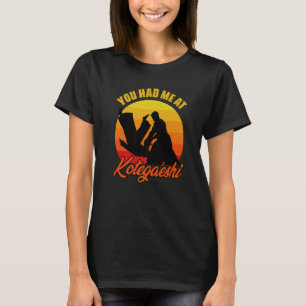 Du hattest mich bei Retro Kotegaeshi Sunset Aikido T-Shirt