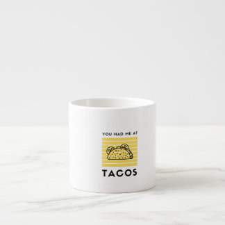 Du hattest mich bei takos espressotasse
