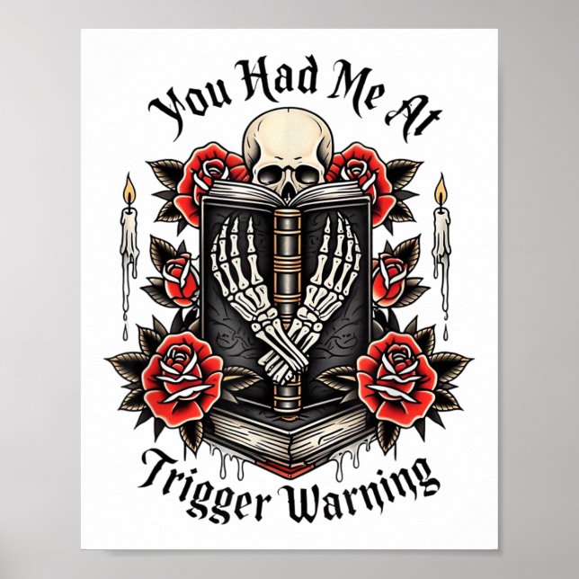 Du hattest mich bei Trigger Warning, Bad Book Club Poster (Vorne)