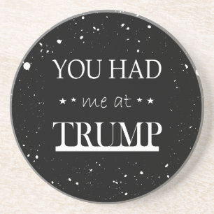 Du hattest mich bei Trump Getränkeuntersetzer