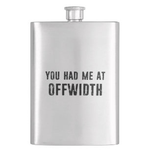 Du hattest mich beim Klettern auf dem Felsen in Of Flachmann