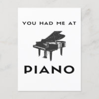 Du hattest mich beim Piano Grand Piano Player Funn