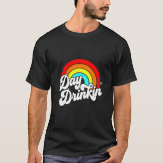 Du hattest mich beim Trinken am Tag Retro-Strand S T-Shirt