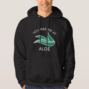 Du hattest mich in Aloe Hoodie