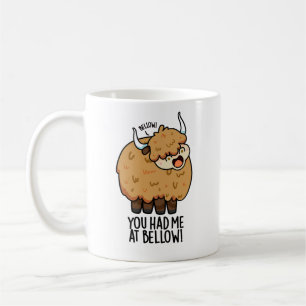 Du hattest mich in Bellow Funny Yak Puff Kaffeetasse