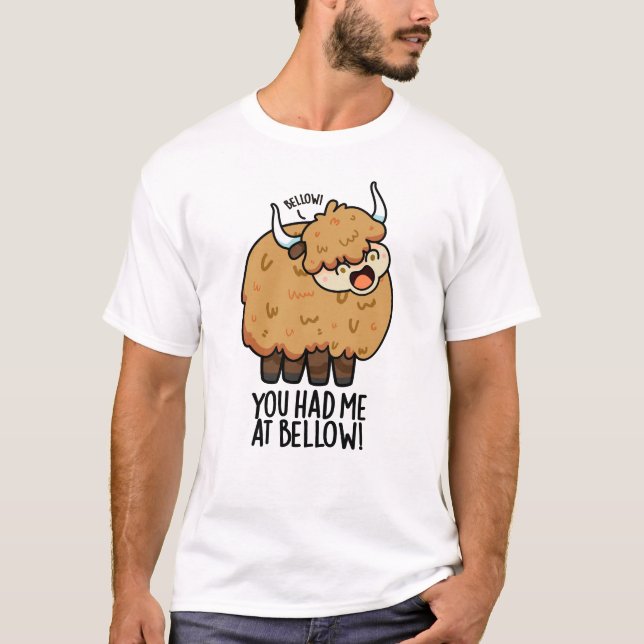 Du hattest mich in Bellow Funny Yak Puff T-Shirt (Vorderseite)