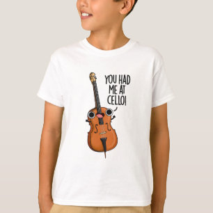 Du hattest mich in Cello Funny Music Puff T-Shirt