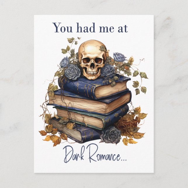 Du hattest mich in Dark Romance Postkarte (Vorderseite)