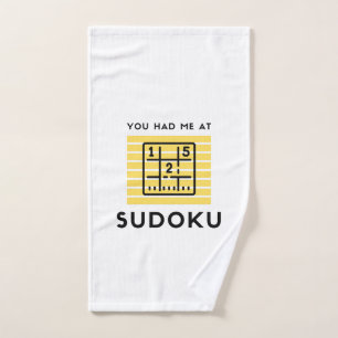 Du hattest mich in Sudoku Handtuch