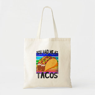 Du hattest mich in Tacos Tragetasche