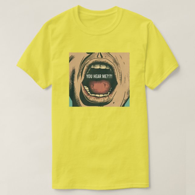 Du hörst mich T-Shirt (Design vorne)