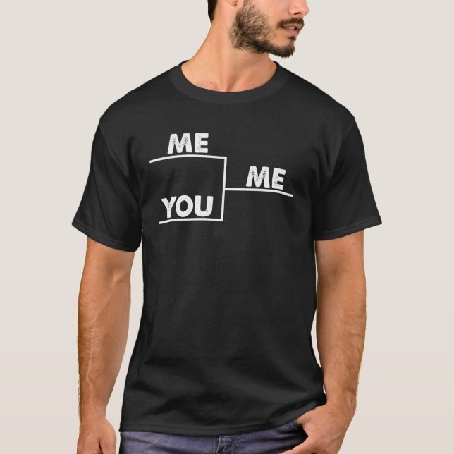 Du ich Klammer gewinnen T-Shirt (Vorderseite)