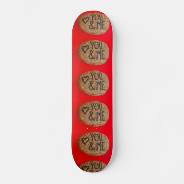 DU&ICH SKATEBOARD (Vorderseite)