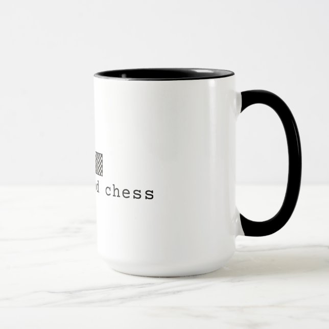 Du Ich und Schach Tasse (Rechts)