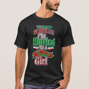 Du jagst mich nicht, ich bin mit einem italienisch T-Shirt