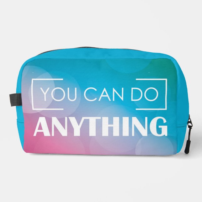 Du kannst alles tun waschbeutel (Vorderseite)