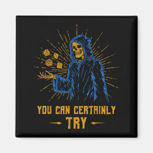 Du kannst auf jeden Fall Skeleton Wizard Fantasy M Magnet