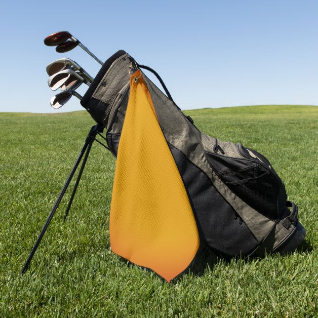 DU kannst Bildtext oder Logo hinzufügen, um dein e Golfhandtuch (Gras)