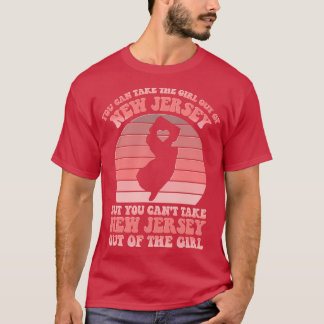 Du kannst das Mädchen aus NJ für NJ-Familien-Jers T-Shirt