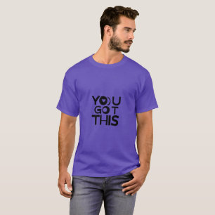 DU KANNST DAS – Motivierendes Zitat T-Shirt