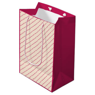 Du Kannst Dich Auf Mich Verlassen Minimalistisches Mittlere Geschenktüte