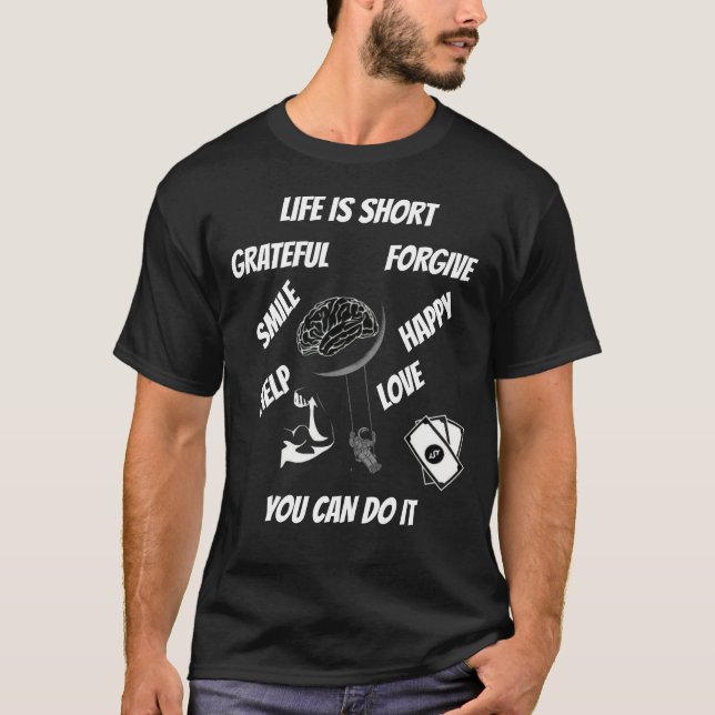 DU KANNST ES SCHAFFEN T-Shirt (Vorderseite)