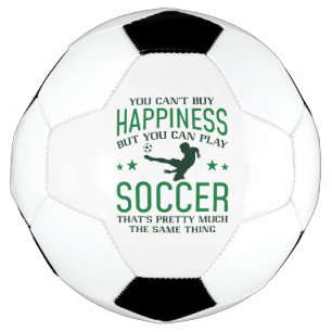 Du kannst Fußball spielen