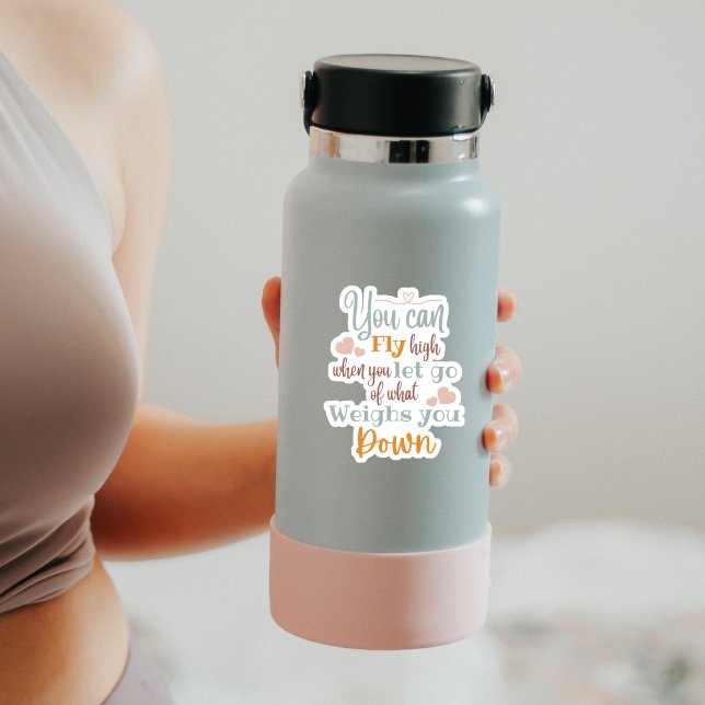 "Du kannst hoch fliegen..." Individuell-geschnitte Aufkleber (Von Creator hochgeladen)