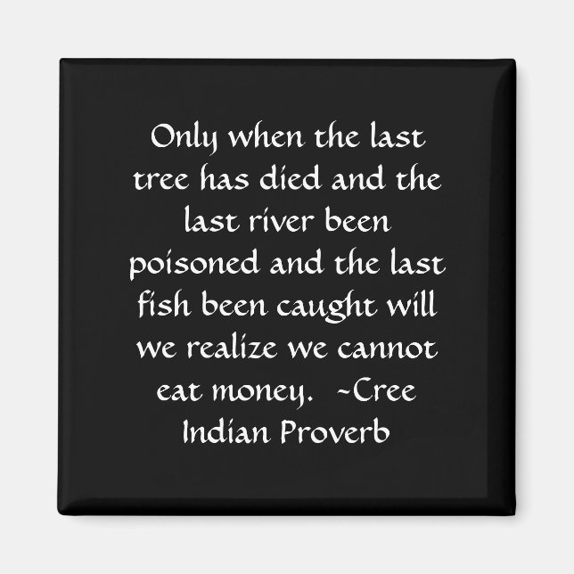 Du kannst kein Money Magnet essen (Vorne)