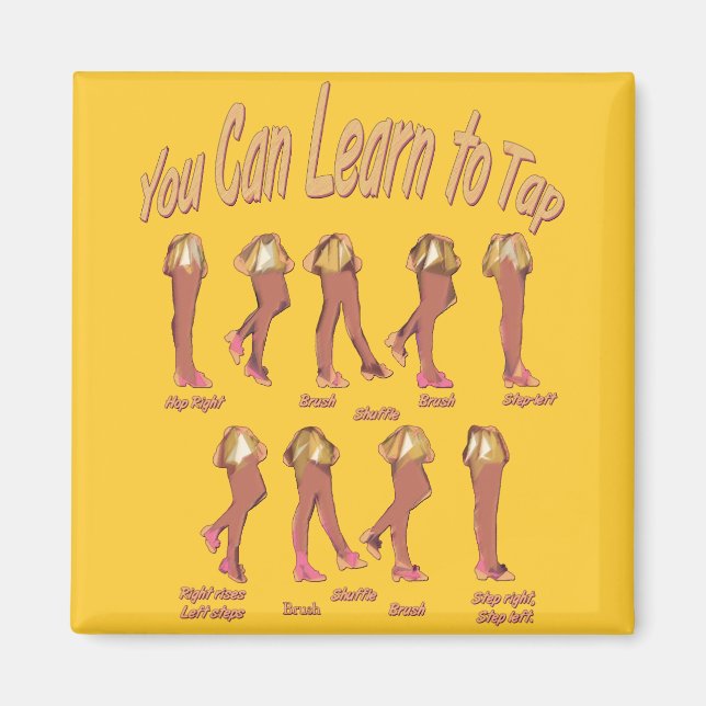 Du kannst lernen, Stechen Magnet (Vorne)