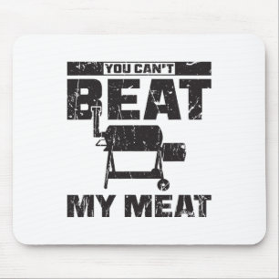Du kannst mein Fleisch nicht schlagen - Grillen Mousepad